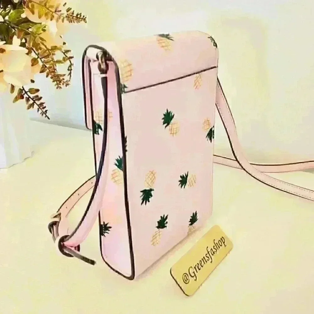 Kate spade staci pineapple north south crossbody bag - Picture 2 of 9